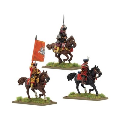 Warlord Polish-Ottoman Wars 28mm  Polish-Lithuanian Levy Cavalry Comma Pack New
