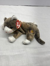 Ty Beanie Baby Cappuccino the Cat - Beanie Baby of the Month - May 2003 - MINT