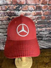 Mercedes-Benz Formula 1 Petronas Racing Adjustable Red Hat Cap Red F1