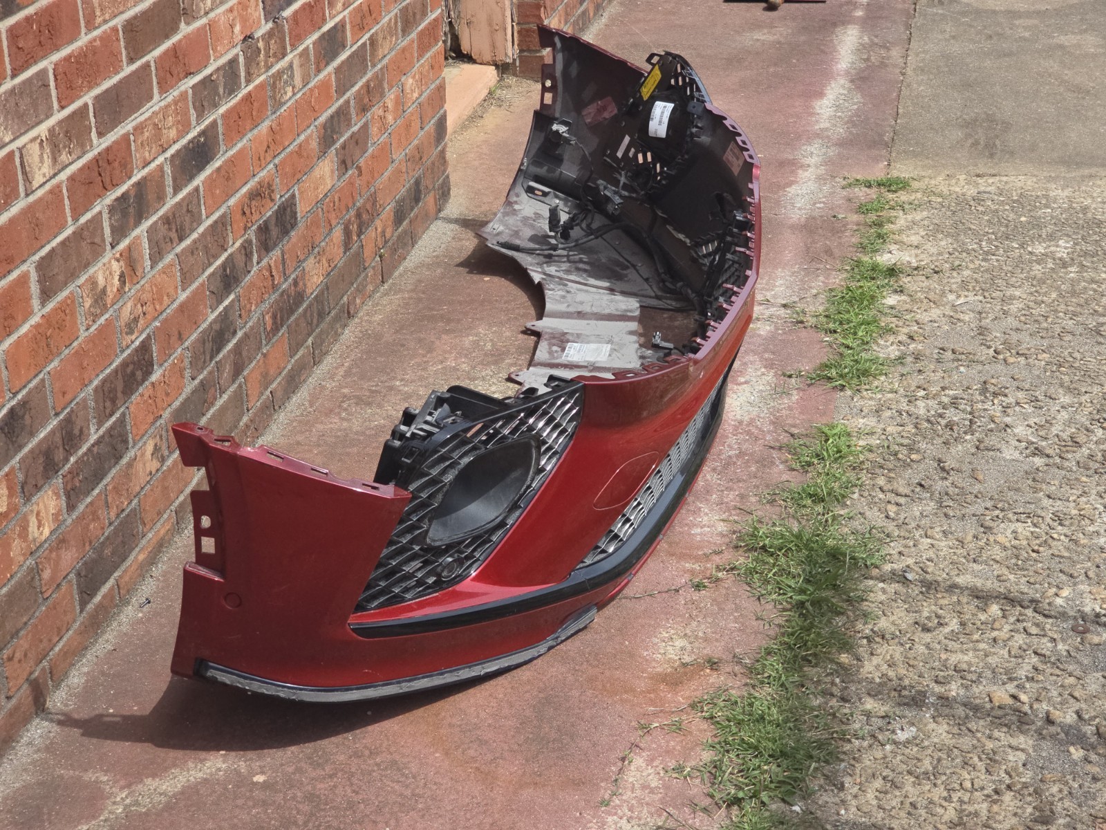 2021-2024 Bentley Bentayga Front Bumper Cover RED OEM