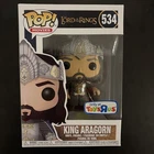 Funko Pop! Movies King Aragorn #534 Lord of the Rings Vinyl Toys R Us Exclusive