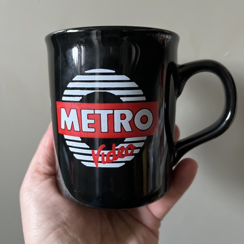 Metro Radio video  FM Cup / Mug UK 1980s  Tyneside Newcastle BBC  - Afbeelding 1 van 6