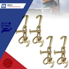 4X RTJ Cluster Hook Tow Truck Car Hauler Trailer Body Frame Hook WLL 4,700lb
