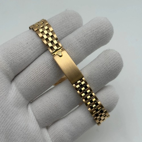 Rolex Datejust 18K Gelbgold Tigerauge Zifferblatt Automatisch Damen Uhr 6917 - Bild 7 von 10