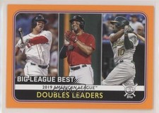 2020 Big League Leaders Orange Marcus Semien Rafael Devers Xander Bogaerts o6n