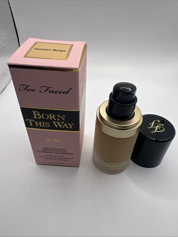 Too Faced Born This Way Foundation GOLDEN BEIGE - 1oz - Image 3 of 4