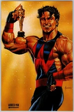 Wonder Man Ravage 2099 Comic Poster Art Marvel Masterpieces Joe Jusko Original