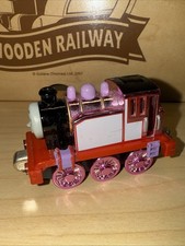 METALLIC ROSIE !  THOMAS FRIENDS TRAIN Diecast TAKE N PLAY ALONG SHINY LIMITED