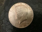 1964 50 Cent  piece of silver   Kennedy Half Dollar