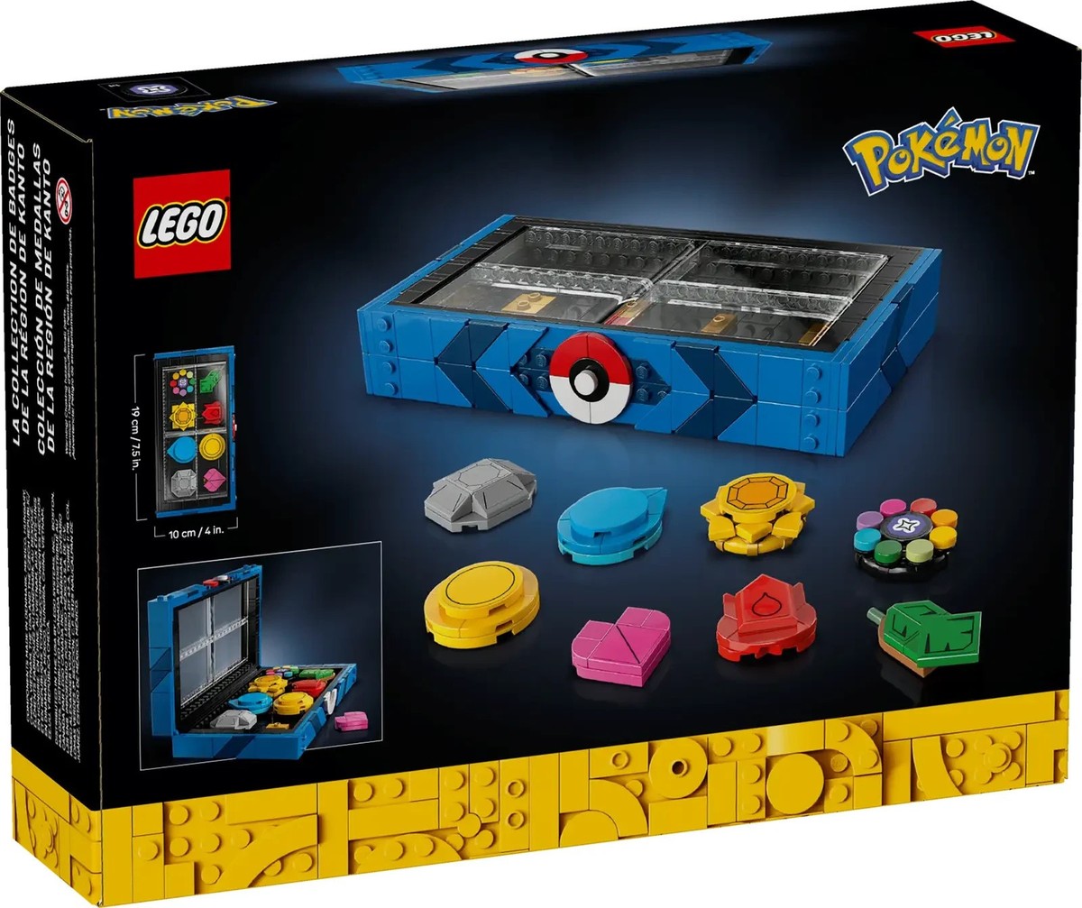 LEGO Pokemon 72153 Venusaur Charizard & Blastoise + 40892 Kanto