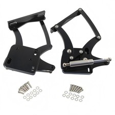 For 1964-66 Mustang 64-65 Falcon 63-65 Fairlane Blk Billet Aluminum Hood Hinges
