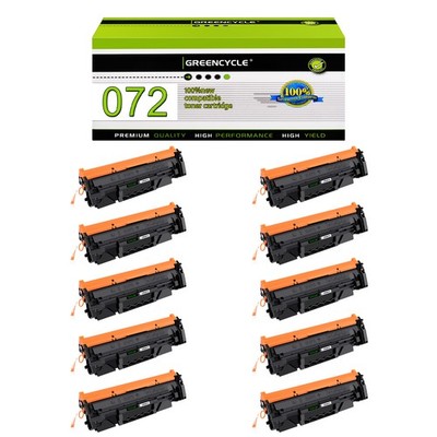 10P CRG072 Toner Cartridge Compatible Canon CRG072 MF284dw MF287dw MF280 MF289dw