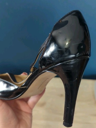 Adrienne Vittadini heels Black patent leather size 7 - Picture 10 of 10