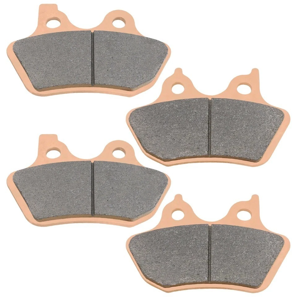 Pastillas de freno delanteras para Harley Davidson FLSTF FLSTFI Fat Boy aniversario 2000-2007 Foto 4 de 4