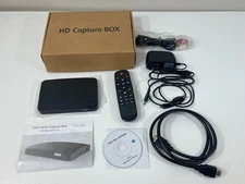 Riiai HD Capture Box 4K 2K Video Recorder Standalone & PC 2in1 with Remote NIOB