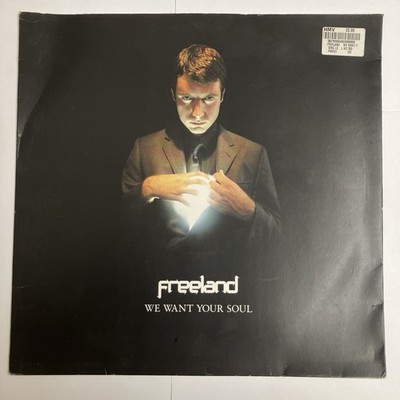 Adam Freeland - We Want Your Soul - Maximise Profit 12'' 2003 UK Breaks - FREE01
