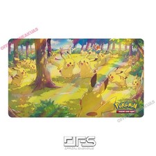 Pokemon TCG PLAYMAT 151 Gather Pikachu 151C-173/151 TCG CARD PAD DUEL MAT MOUSE