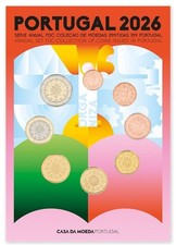 KMS Portugal 2026 FDC 3,88 Euro nominal  1 Cent - 2 Euro