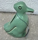 WELLER POTTERY 3 SIDED DUCK/RABBIT/PENGUIN PLANTER WITH ORIGINAL RARE TAG...MINT