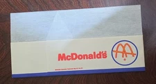 Vintage McDonalds EMPLOYEE  Paper Hat Cap Rare Older