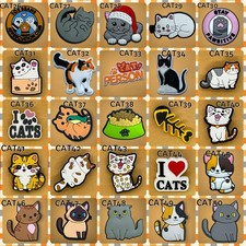 CAT STYLES 2 ?? SHOE (CROC STYLE) & WRISTBAND CHARMS ??