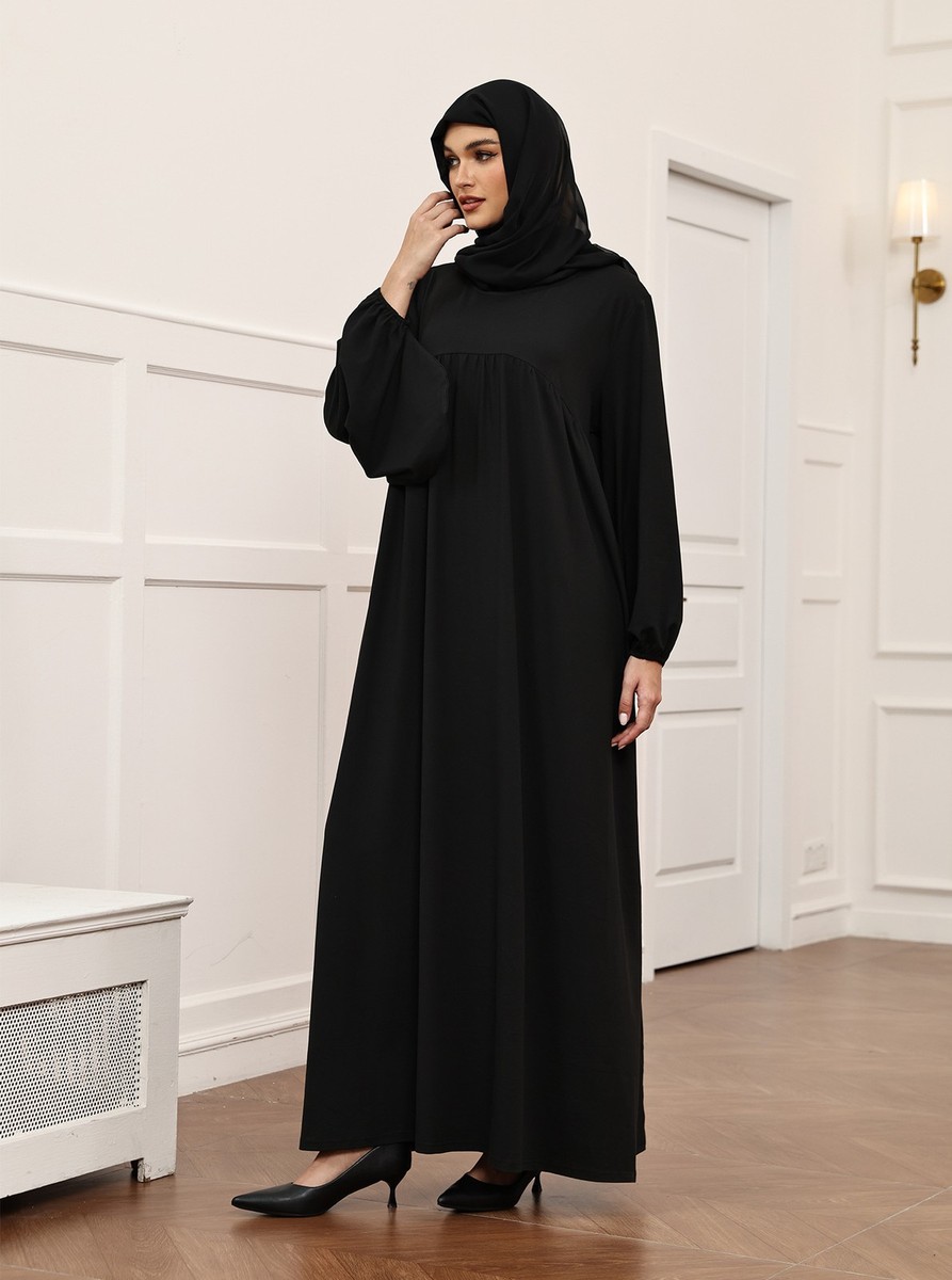 Muslim Women Hijab Abaya Dubai Kaftan Long Dress Maxi Robe Ramadan Islamic Plain | eBay Muslim Women Hijab Abaya Dubai Kaftan Long Dress Maxi Robe Ramadan Islamic Plain | eBay