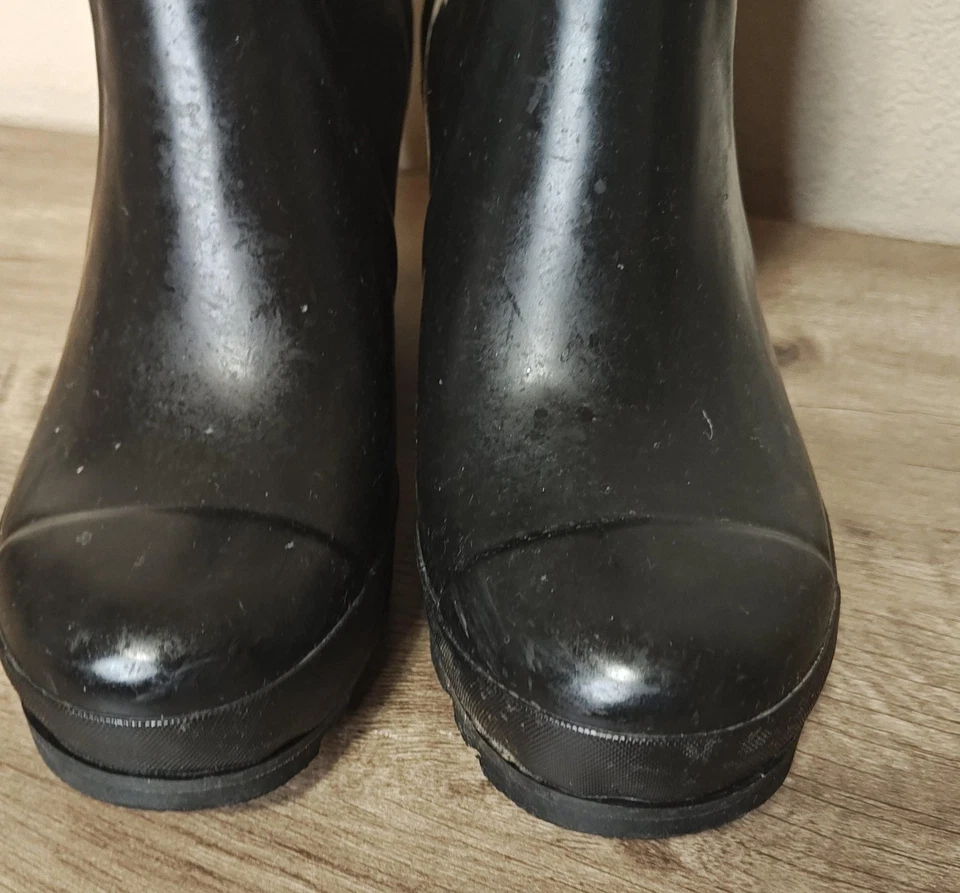 Sorel 靴子女式 8.5 码黑色 Joan Rain 楔形切尔西防水 NL2526-010 — 第 4/4 张图片