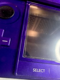 Nintendo 3DS Midnight Purple Portable Gaming Console Tested Works