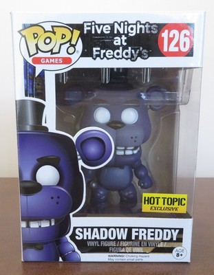 Funko Pop! Five Nights at Freddy's Shadow Freddy #126 HT Exclusive Vinyl Vaulted
