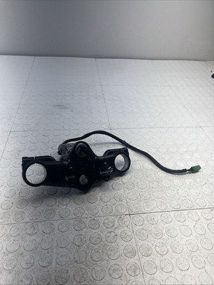 2009-2015 Suzuki SFV650 Gladius Top Upper Black Triple Clamp Tree OEM WITH A KEY