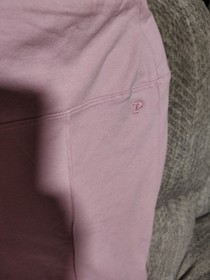 Pink Victoria Secret High Rise 32 Large All Day Cotton Straight Leg Pants Nwt