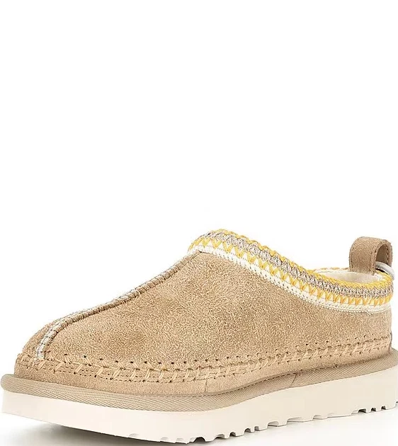 Новая распродажа UGG Tasman Biarritz замшевые тапочки, горчичное семя - Изображение 4 из 4