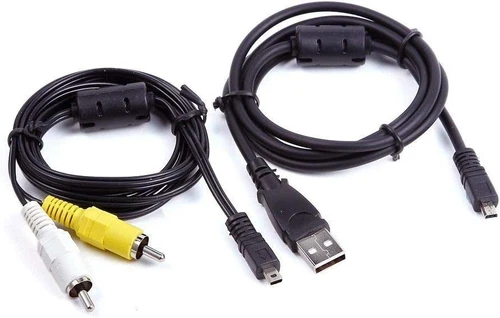 USB Data A/V TV Cable Cord for Sony Cybershot DSC-S700 s DSC-W320 s W320b Camera - Picture 1 of 3