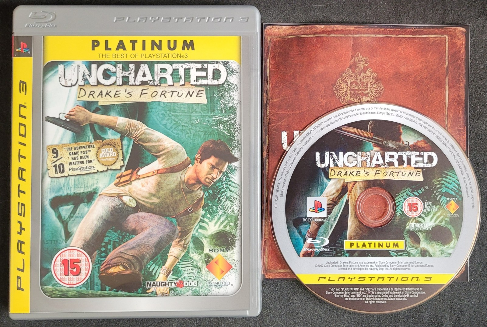 Uncharted: Drake's Fortune - Platinum - PS3 - Same Day Dispatch !!