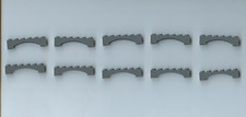LEGO x 10 Dark Bluish Gray Arch 1 x 6 Raised Arch 92950