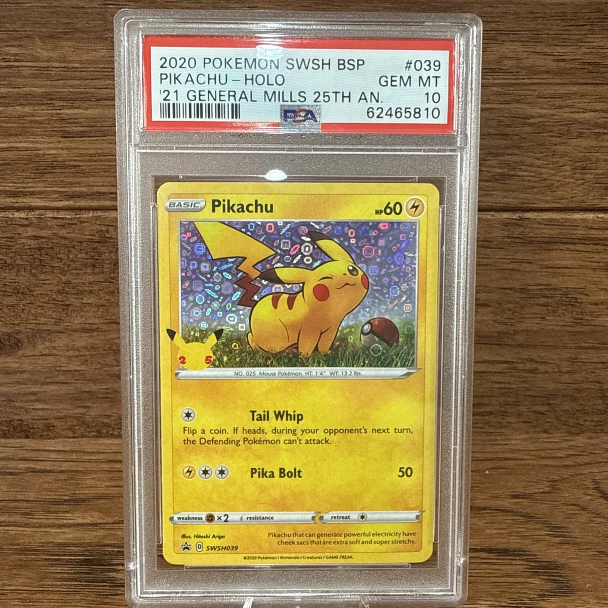 Pikachu Pokémon TCG Individual Trading Card Games General Mills