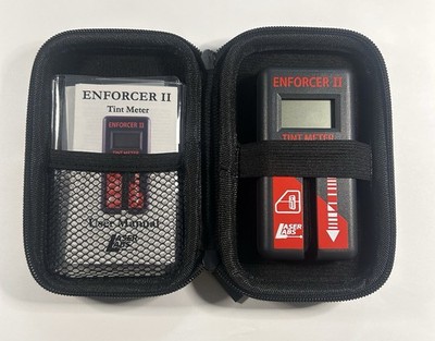 Laser Labs Enforcer II Tint Meter Model 1000 New Open Box Certified 2026 Case