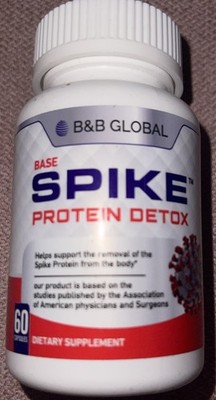 Spike Protein Detox - Spike Support Supplement for Protein Balance 60 Capsules
