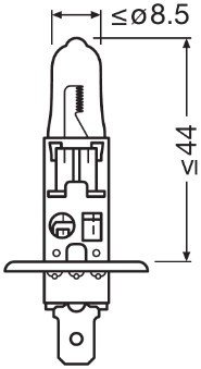 Scheinwerfer Birne passt für Mercedes Osram Original Top Qualität Garantiert Neu - Bild 3 von 3