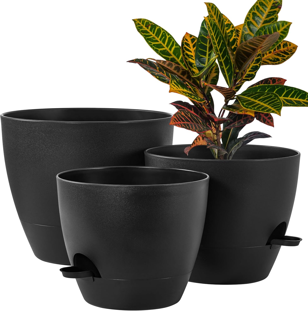 extra large woven basket for plants Tall Rattan Basket main image 0