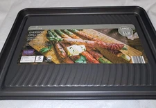 LARGE Nonstick Grill Pan HUGE 21" Big area for grease draining