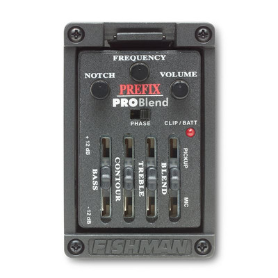 Fishman Prefix Pro Blend Onboard Guitar Preamp w/ Matrix  Pickup - narrow