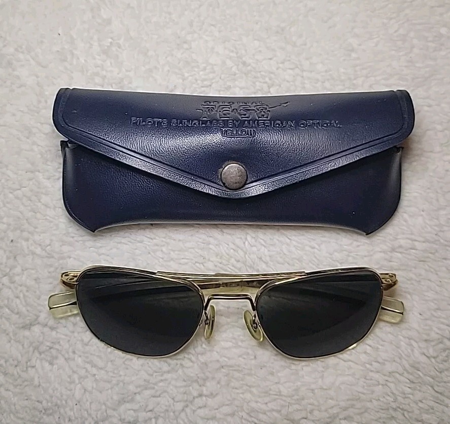 Vintage Classic Original American Optical FG-58 Aviator Pilot