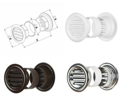Mini Circle Lüftungsgitter Tür rund Lüftungsabdeckung / zweiseitige Stecker Sleev