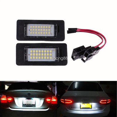 2x For Audi A4 S4 B8 A5 S5 TT Q5 VW PASSAT LED License