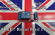 12V 1-Channel Relay Module with Optocoupler H/L High Level Trigger for Arduino