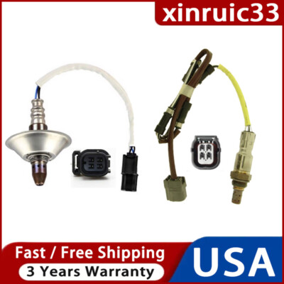 2PCS Oxygen Sensor For Honda CR-Z 1.5L L4 Electric/Gas 2011 2012 2013-2016