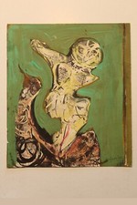 1968 CYRIL WILSON Mixed Media & Private Collection Collage Modern Art
