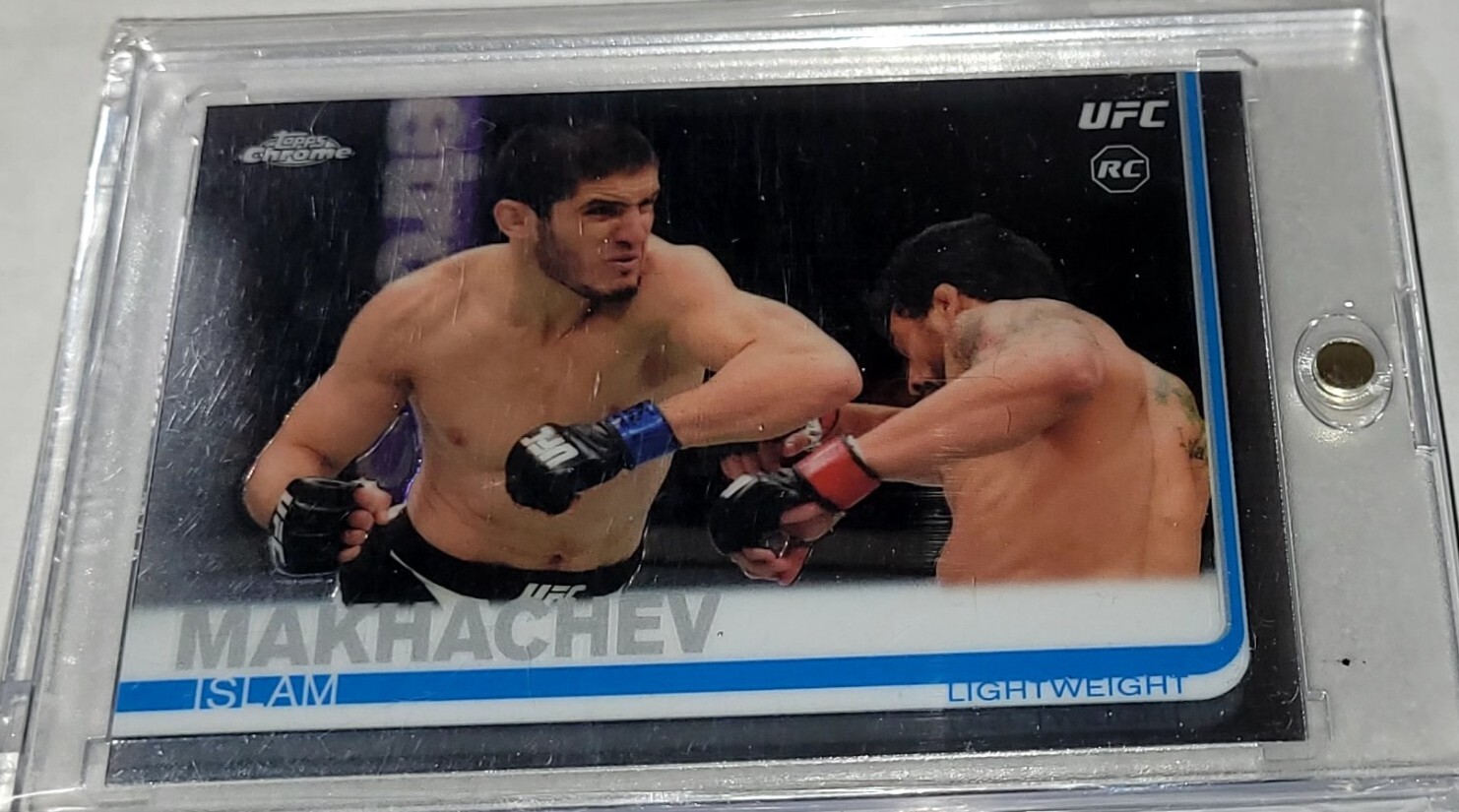 2019 Topps Chrome UFC Islam Makhachev RC - NM-MT