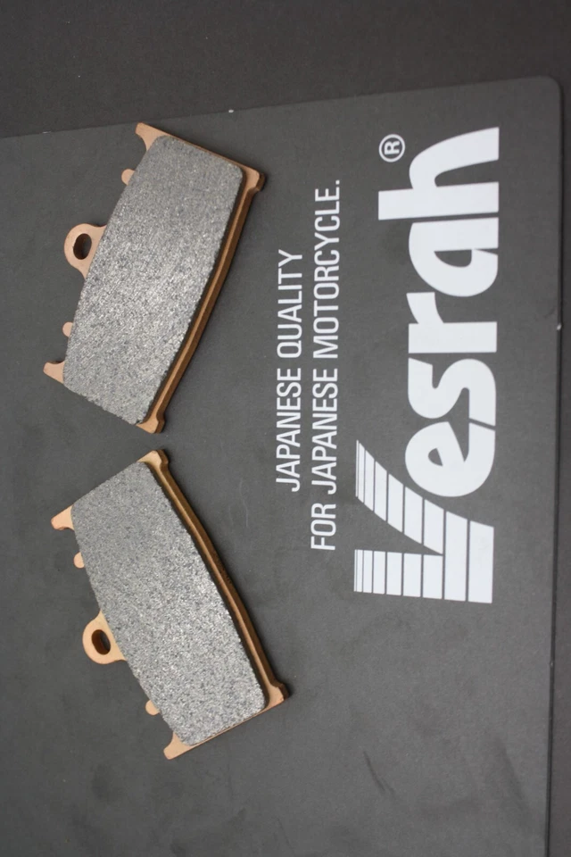 89-92 KAWASAKI NINJA ZX7/R & 1990 ZX11 PERFORMANCE PASTILLAS DE FRENO DELANTERAS METAL VESRAH Foto 3 de 4